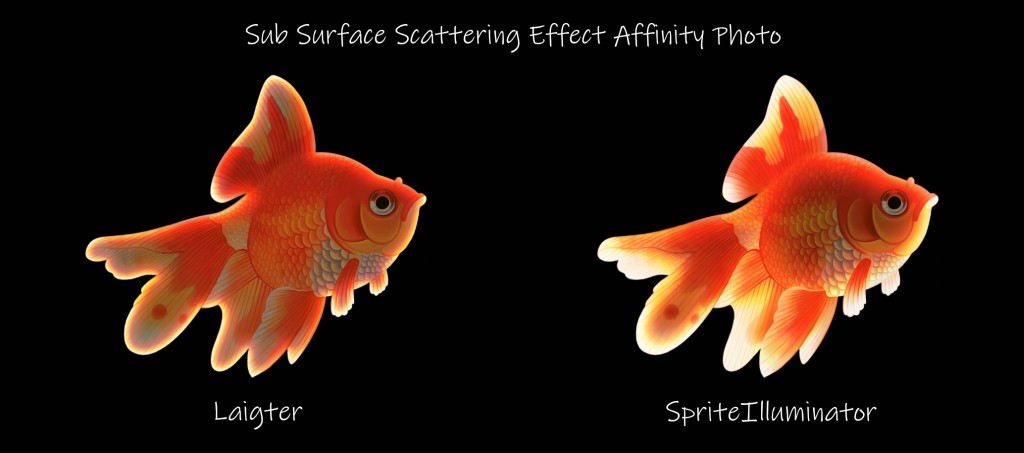 sub surface scattering effect affinity photo