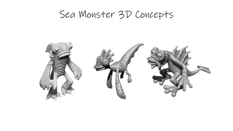 Sculpting Sea Monsters in ZBrush
